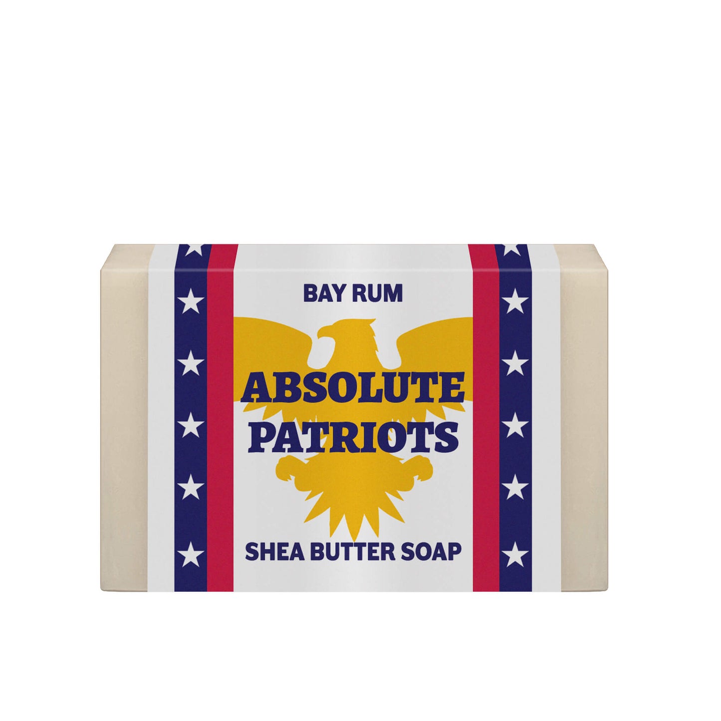 American-Made Absolute Patriots Bay Rum Shea Butter Soap