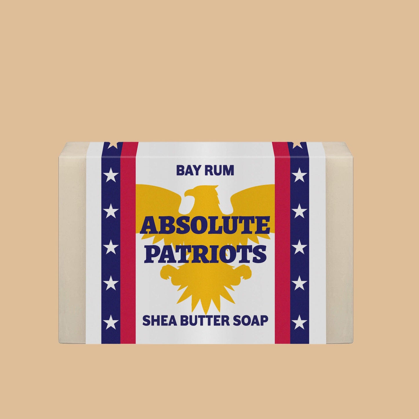 American-Made Absolute Patriots Bay Rum Shea Butter Soap