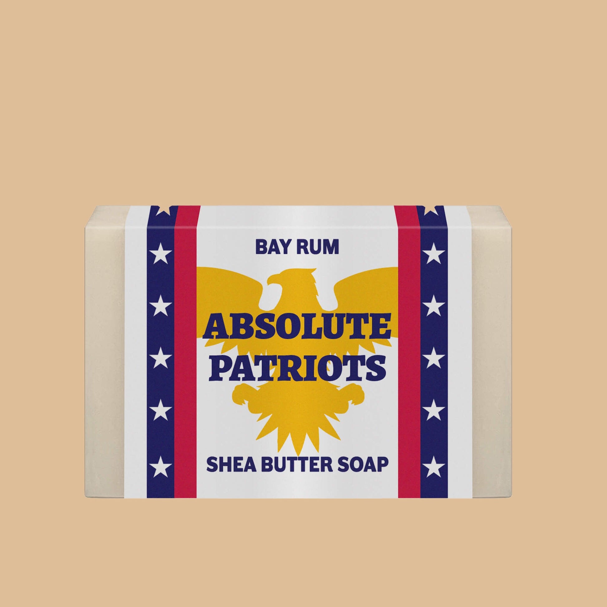 American-Made Absolute Patriots Bay Rum Shea Butter Soap