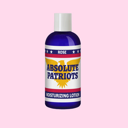 American-Made Absolute Patriots Rose Moisturizing Lotion