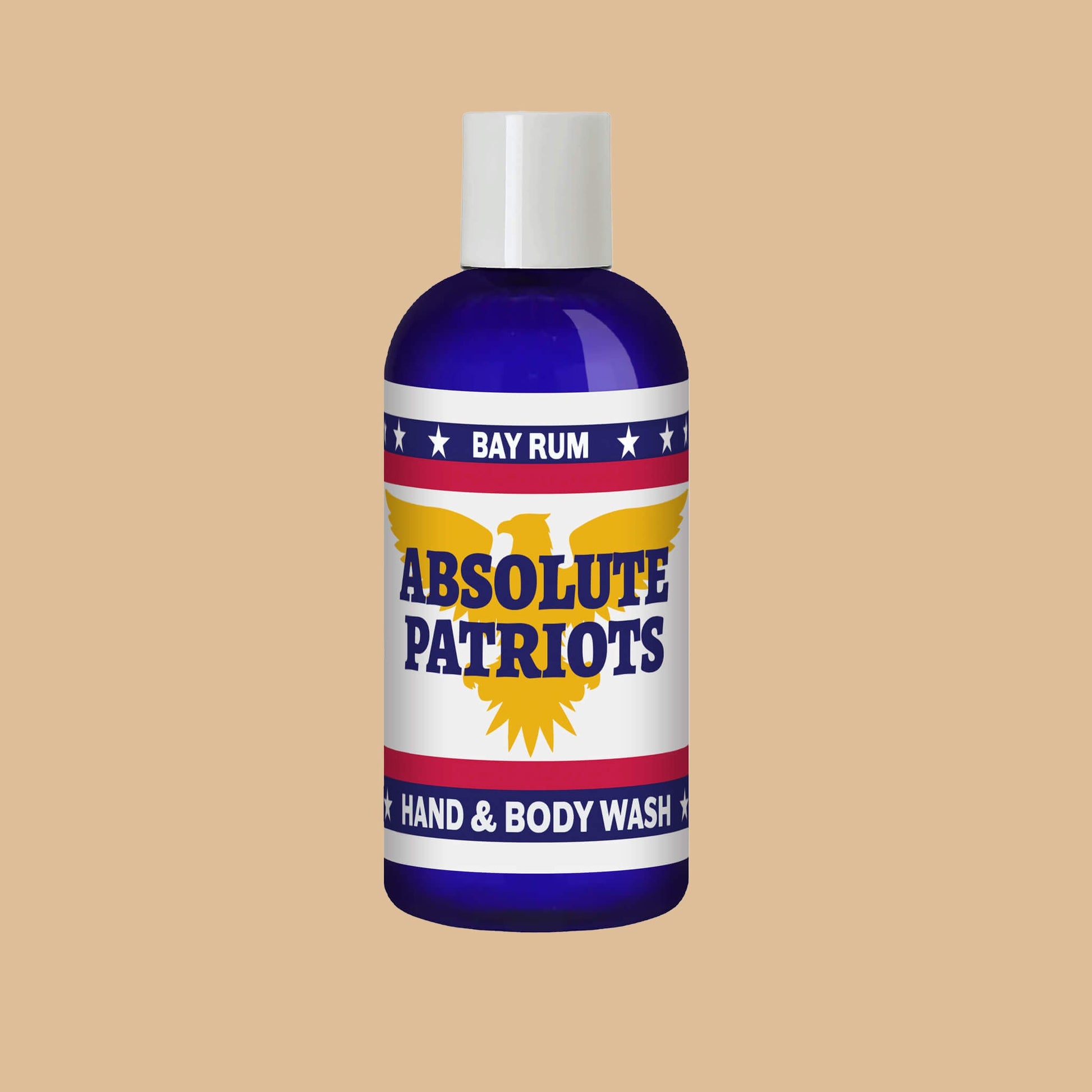 American-Made Absolute Patriots Bay Rum Scented Hand and Body Wash